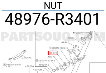 Nissan 48976R3401 NUT
