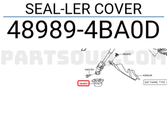 Nissan 489894BA0D SEAL-LER COVER
