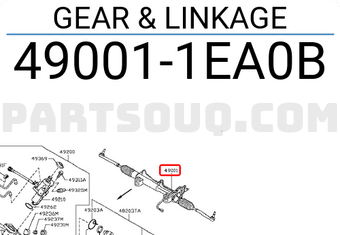 Nissan 490011EA0B GEAR & LINKAGE