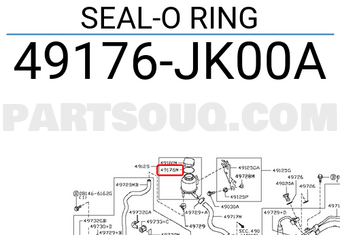 Nissan 49176JK00A SEAL-O RING