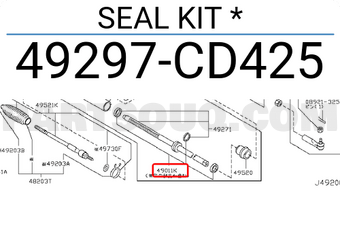 Nissan 49297CD425 SEAL KIT *