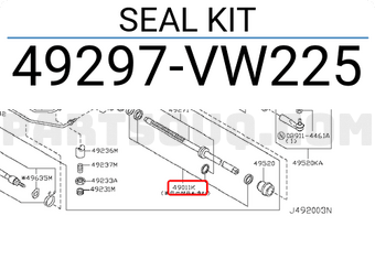 Nissan 49297VW225 SEAL KIT