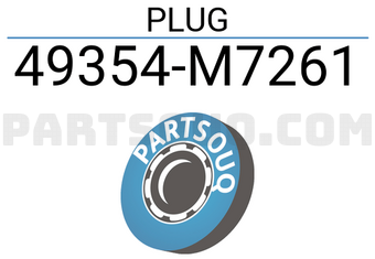 Nissan 49354M7261 PLUG