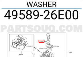 Nissan 4958926E00 WASHER