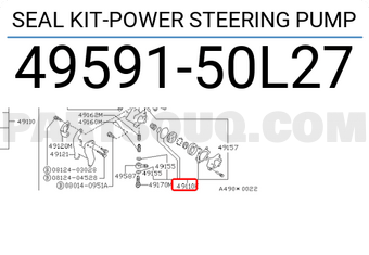Nissan 4959150L27 SEAL KIT-POWER STEERING PUMP
