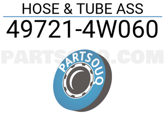 Nissan 497214W060 HOSE & TUBE ASS