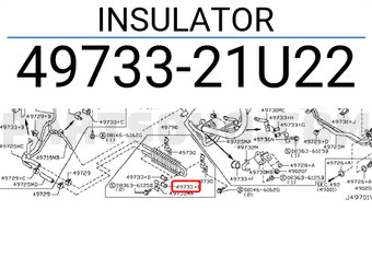 Nissan 4973321U22 INSULATOR