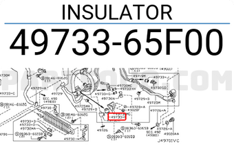 Nissan 4973365F00 INSULATOR