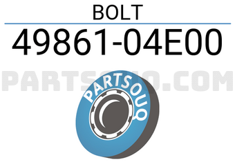 Nissan 4986104E00 BOLT