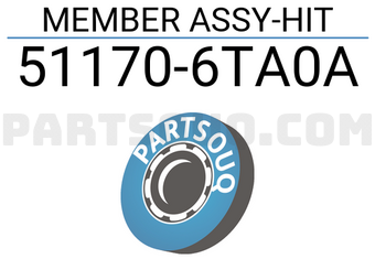 Nissan 511706TA0A MEMBER ASSY-HIT