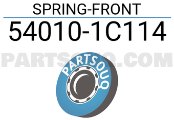 Nissan 540101C114 SPRING-FRONT