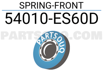 Nissan 54010ES60D SPRING-FRONT