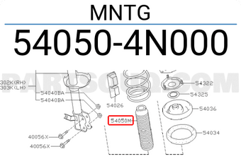 Nissan 540504N000 MNTG