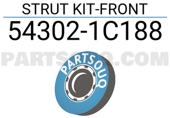 Nissan 543021C188 STRUT KIT-FRONT