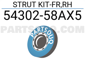 Nissan 5430258AX5 STRUT KIT-FR,RH