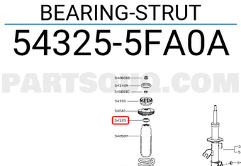 Nissan 543255FA0A BEARING-STRUT