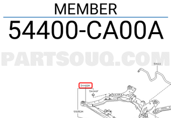 Nissan 54400CA00A MEMBER
