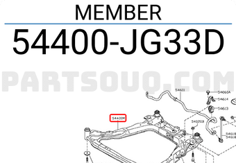 MEMBER 54400JG33D | Nissan Parts | PartSouq