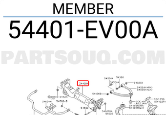 Nissan 54401EV00A MEMBER