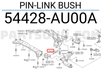 Nissan 54428AU00A PIN-LINK BUSH