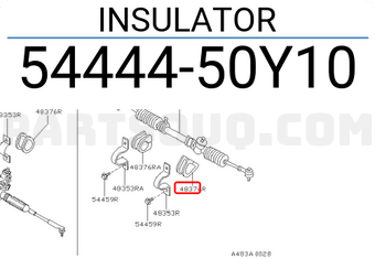 Nissan 5444450Y10 INSULATOR