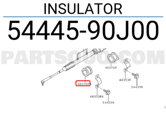 Nissan 5444590J00 INSULATOR