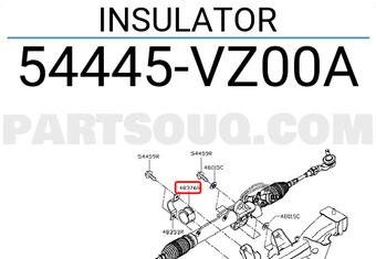 Nissan 54445VZ00A INSULATOR