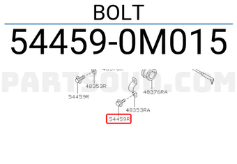 Nissan 544590M015 BOLT