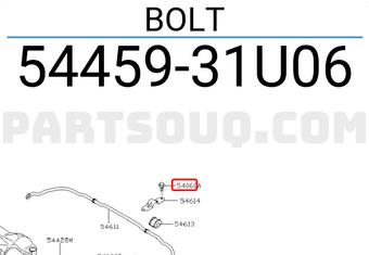 Nissan 5445931U06 BOLT