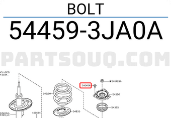 Nissan 544593JA0A BOLT