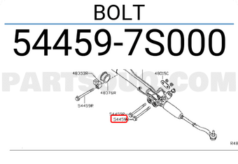 Nissan 544597S000 BOLT