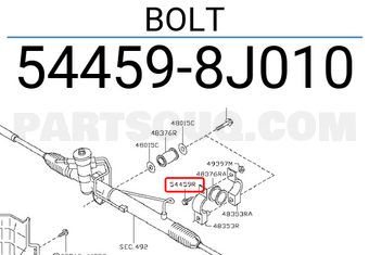 Nissan 544598J010 BOLT