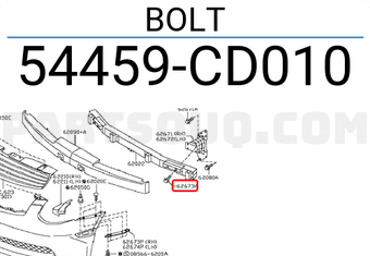 Nissan 54459CD010 BOLT