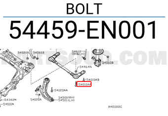 Nissan 54459EN001 BOLT