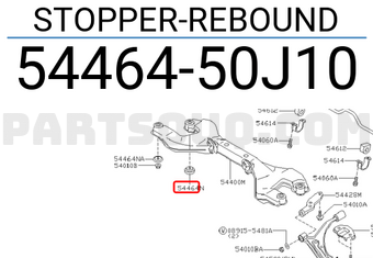 Nissan 5446450J10 STOPPER-REBOUND