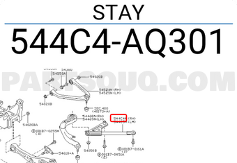 Nissan 544C4AQ301 STAY