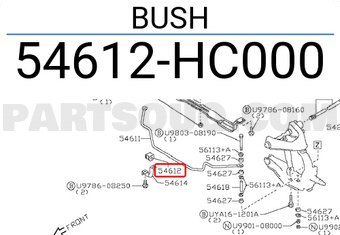 Nissan 54612HC000 BUSH