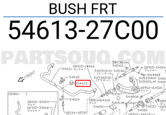 Nissan 5461327C00 BUSH FRT