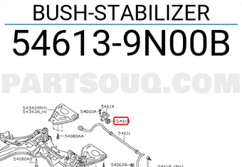 Nissan 546139N00B BUSH-STABILIZER