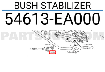 Nissan 54613EA000 BUSH-STABILIZER