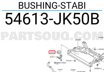 Nissan 54613JK50B BUSHING-STABI