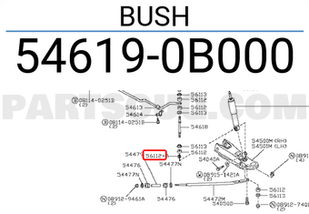 Nissan 546190B000 BUSH