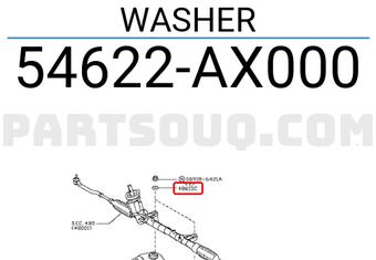 Nissan 54622AX000 WASHER