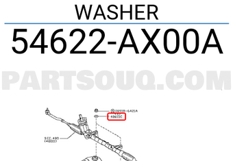 Nissan 54622AX00A WASHER