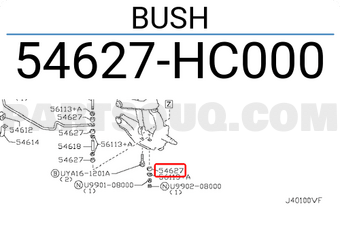 Nissan 54627HC000 BUSH