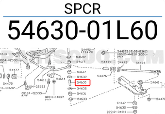 Nissan 5463001L60 SPCR