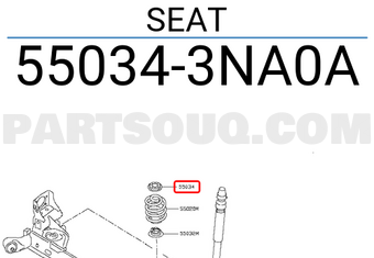 Nissan 550343NA0A SEAT