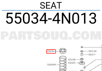 Nissan 550344N013 SEAT
