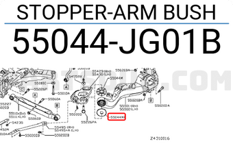 Nissan 55044JG01B STOPPER-ARM BUSH
