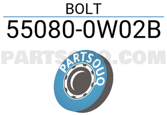 Nissan 550800W02B BOLT